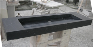 Nero Marquina Marble Sinks & Basins, Nero Marquinia Black Marble Sinks & Basins
