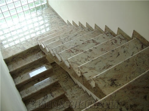 Prada Gold Granite Staircase