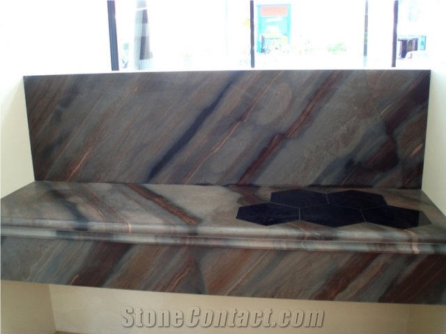 Copper Dune Quartzite Kitchen Tops