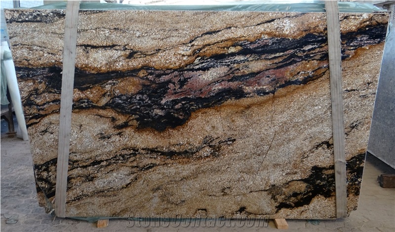 Sedna Gold Granite Slabs & Tiles, Floor Tiles, Wall Tiles