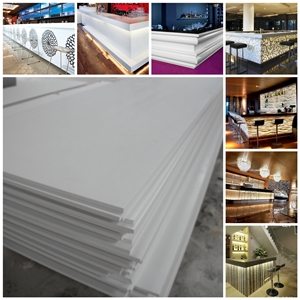 Fancy Boat Shape Design Reception Counter Bar Furniture