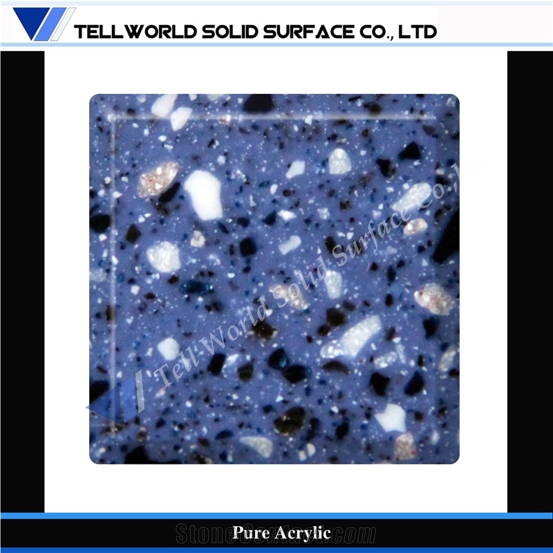 Tell World factory supply wholesale solid surface slabs