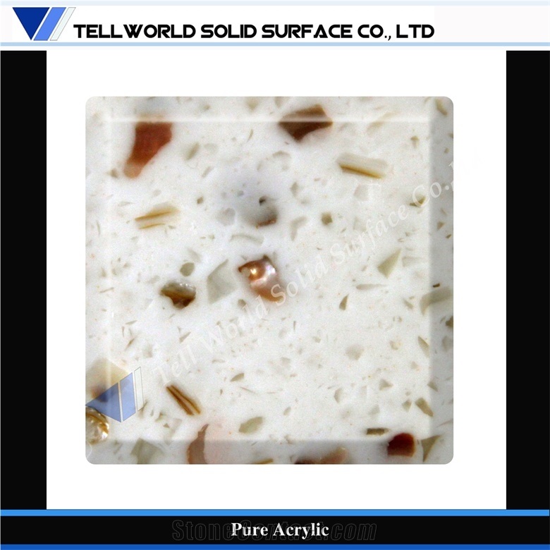 Tell World factory supply wholesale solid surface slabs
