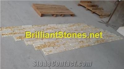 Egyptian Beige Marble Cultured Stone Split Face