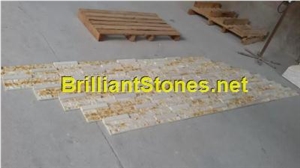 Egyptian Beige Marble Cultured Stone Split Face Egyptian Beige Marble Cultured Stone Split Face