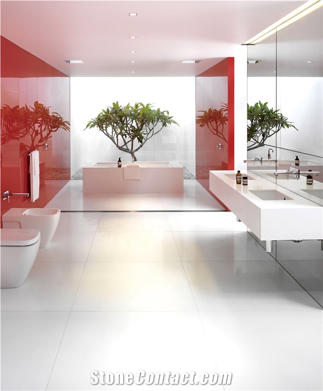 2014 Crystallized White Stone Slabs