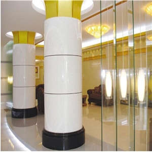 Decorative Artificial Pure White Stone