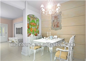 Wall Cladding and Floor Of Crystallized Glass Stone
