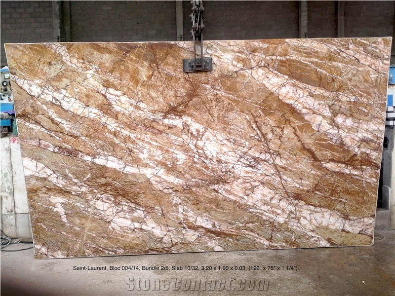 Saint-Laurent Slabs, Exotic St. Laurent Quartzite Slabs