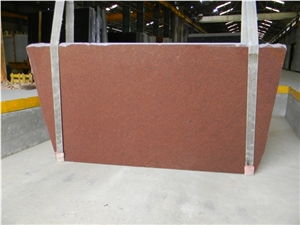 New Imperial Red Granite Slabs & Tiles, India Red Granite floor covering tiles 
