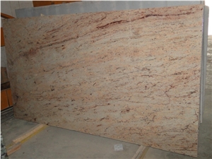 Shivakashi Gold Slabs & Tiles, Yellow Granite Polished Floor Covering Tiles, Walling Tiles