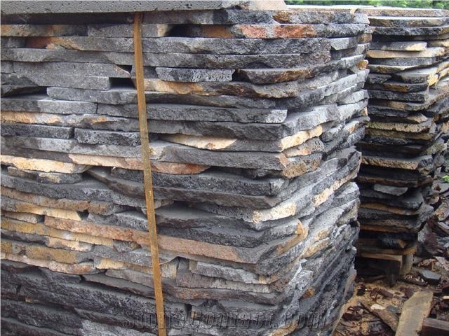 Culture Lava Stone Multicolor Natural Face, Lava Stone Basalt Building & Walling