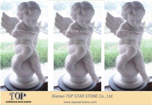 Absolute White Marble Angel Staue Absolute White Marble Angel Staue