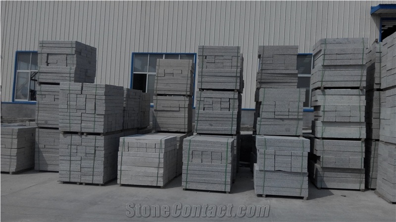 G341 Dark Grey Granite Kerbstone