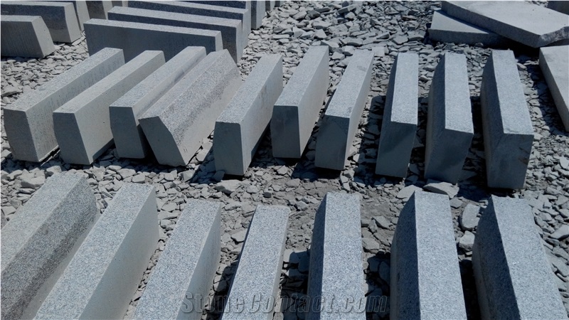 Grey Granite Road Kerb Supplier, G341 Grey Granite Kerbs