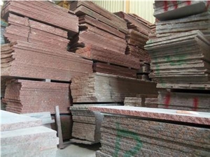 Tianshan Red Granite Blocks, China Red Granite