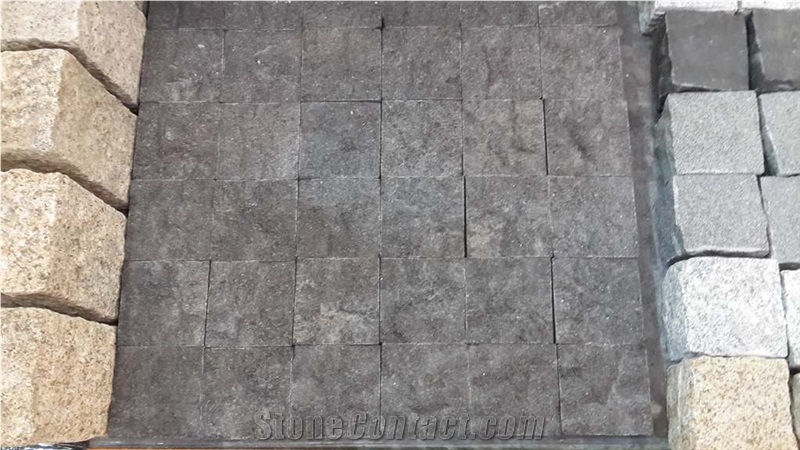 Black Basalt Paving Stone, G684 Black Paving Cube