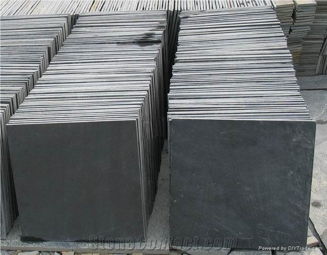 Black Slate Tiles, China Slate Flooring Tles