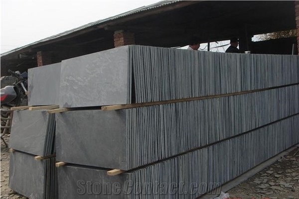 Black Slate Tiles, China Slate Flooring Tles