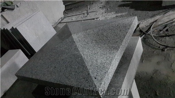 Cheap Grey Granite Pier Caps, China Granite Pier Caps, G603 Grey Granite Pier Caps