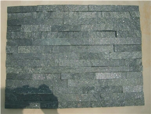 Green Sparkling Quartzite Tiles, Green Quartzite Cultured Stone Green Sparkling Quartzite Tiles, Green Quartzite Cultured Stone
