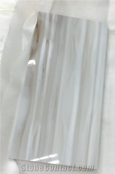 Super Nano Marmoglass, White Wood Nano Crystalized Stone