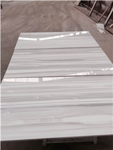 White Wooden Nano Crystalized Stone Tiles, White Wood Marmoglass