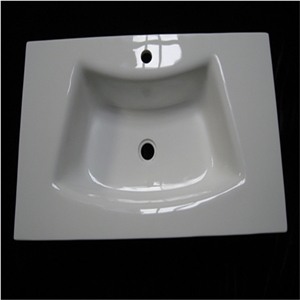 High Quality Crystal Glass Vanity Top
