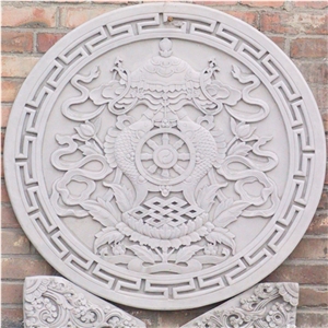 Stone Relief Carving from Professional Factory, White Granite Relief Carving