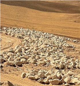 Iran White Alabaster Block