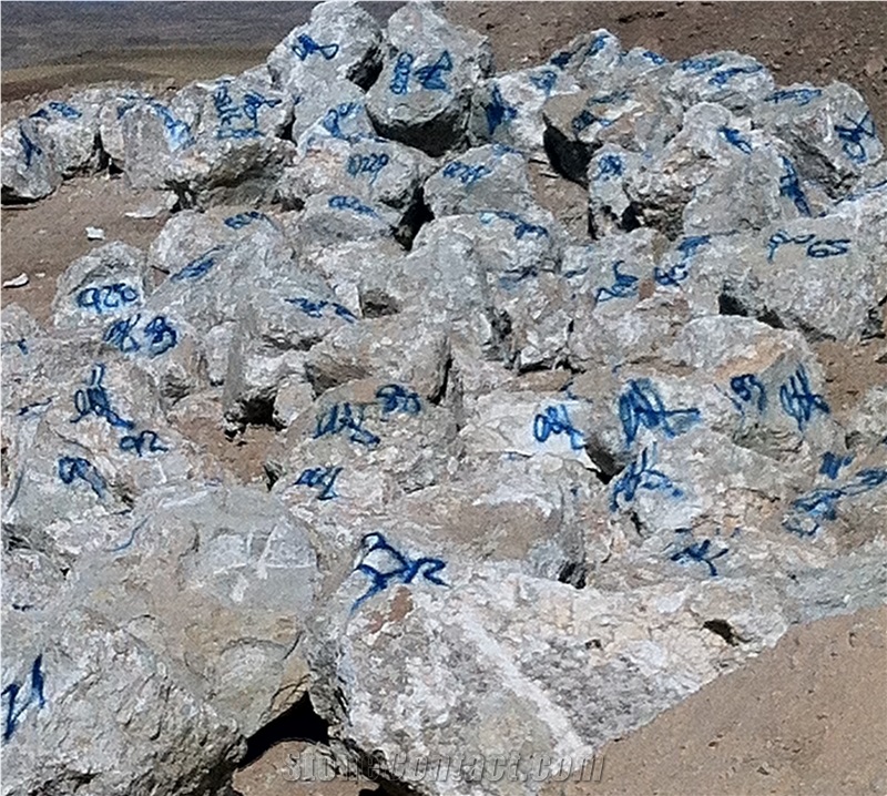 Iran White Alabaster Block