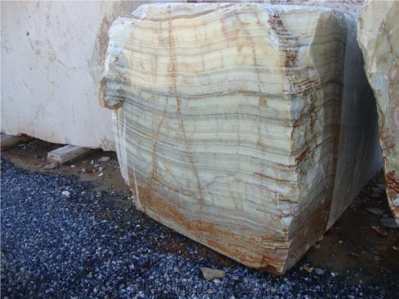 Green Onyx Block, Iran Green Onyx