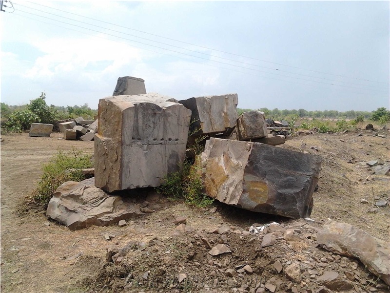 Stoneyuug Black Sandstone Blocks