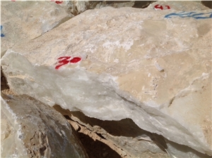 Iran Snow White Onyx Block