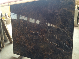Persian Golden Black Marble Slab, Iran Black Marble