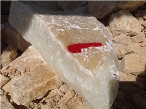 Snow White Onyx Small Blocks