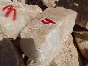 Snow White Onyx Small Blocks