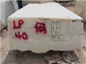 White Onyx Blocks, Iran White Onyx