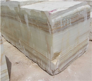White Onyx Blocks, Iran White Onyx