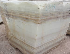 White Onyx Blocks, Iran White Onyx