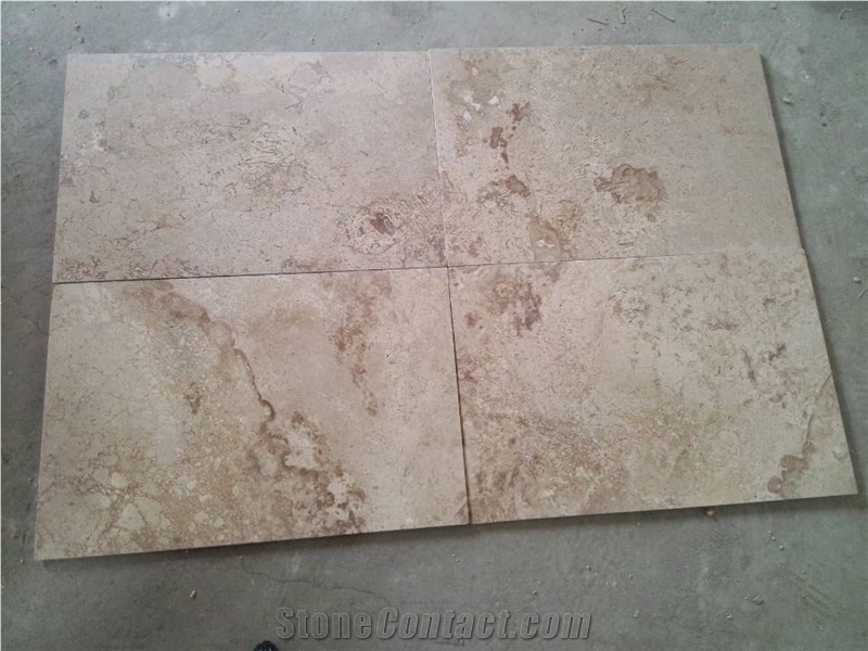 Mocha Travertine Tile & Slab, China Brown Travertine