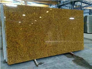 Emerald Gold Granite (Moon Gold), Yellow Polished Granite Flooring Tiles, Walling Tiles India