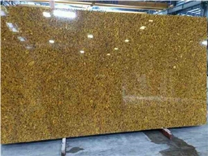 Emerald Gold Granite (Moon Gold), Yellow Polished Granite Flooring Tiles, Walling Tiles India