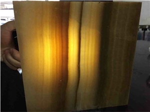 Magic Brown Onyx Slabs & Tiles