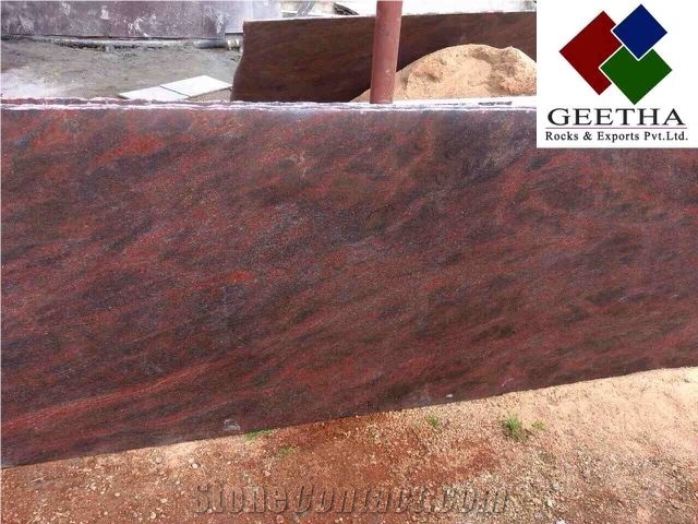 New Indian Multicolour Red