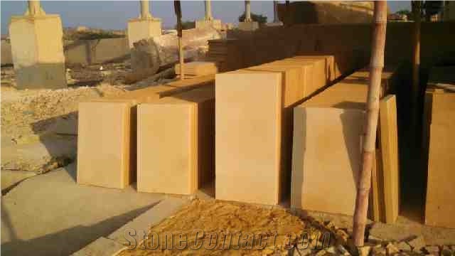 New Light Yellow Limestone Tiles & Slabs, Asia Gold Limestone Floor Tiles, Wall Tiles