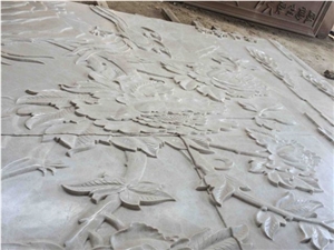 Hand Carving Limestone Sandstone Marble Relief