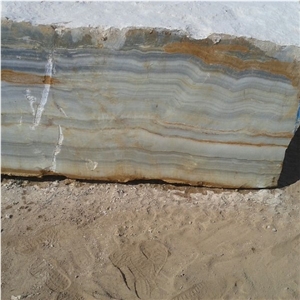 New Kurdistan Blue Onyx, Iran Blue Onyx Block