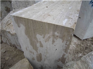 Armenia Noce and Classic Travertine Block