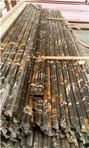 Nero Portoro Black Marble Molding & Border